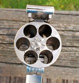 ANIB Unfired Taylor's and Co./Uberti, Nickle Plated Russian Model, .45 Colt - 6 of 7