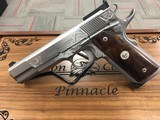 Wilson Combat Pinnacle Engraved .45acp Stainless Pistol - 2 of 2