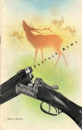 Original Ferlach Arms gun catalog Circa 1946 - Image 1 of 1