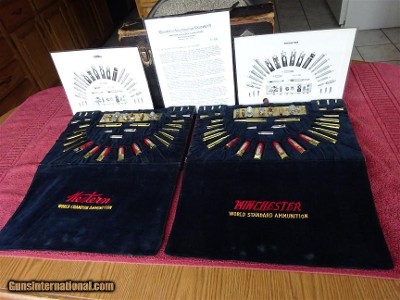 WINCHESTER CARTRIDGE DISPLAY - RARE