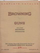 ORIGINAL BROWNING CATALOG FROM THE 1930'S - 1 of 2
