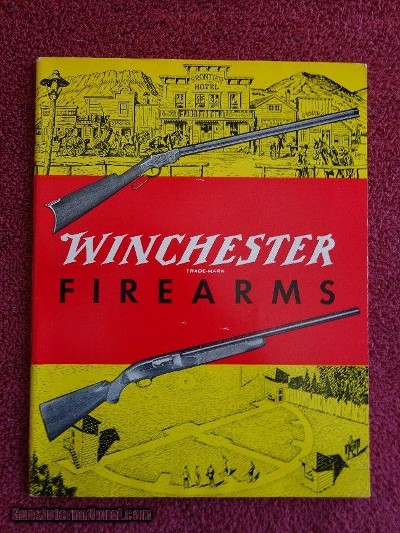 WINCHESTER CATALOG 1955 MODEL 12 MODEL 21 MODEL 70 