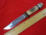 MARBLE'S IDEAL HUNTING KNIFE FULL STAG PRE-WAR - 1 of 4