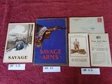 SAVAGE ARMS CO., ORIGINAL CATALOG COLLECTION 1899-1942 - 11 of 12