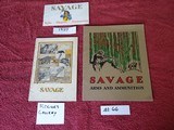 SAVAGE ARMS CO., ORIGINAL CATALOG COLLECTION 1899-1942 - 9 of 12