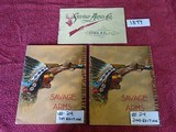 SAVAGE ARMS CO., ORIGINAL CATALOG COLLECTION 1899-1942 - 1 of 12