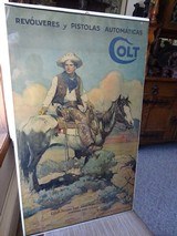 COLT POSTER "TEX & PATCHES" BY FRANK E SHOONOVER - ORIGINAL - 1 of 6
