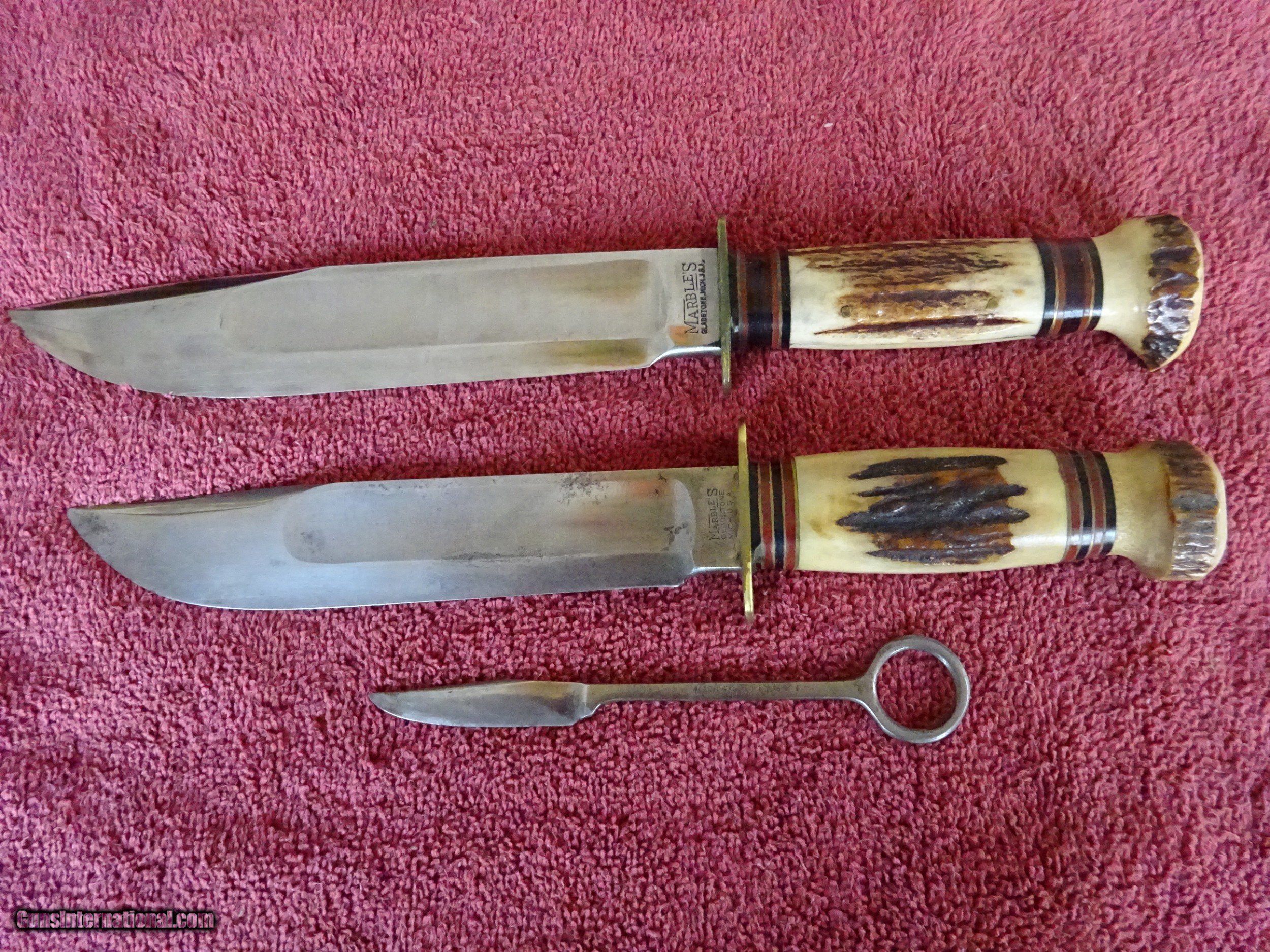 Value of antique marble knives