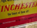 WINCHESTER MODEL 61 ADVERTISING POSTER DATED 1953 - 7 of 8