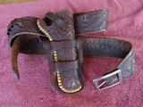 VINTAGE HEISER HOLSTER RIG - 1 of 8