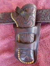 VINTAGE HEISER HOLSTER RIG - 3 of 8