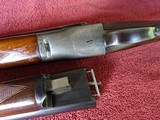 A H FOX, STERLINGWORTH WITH 2 SETS OF BARRELS - 2 of 15