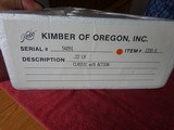 KIMBER MODEL 82 CLASSIC 22 LONG RIFLE NEW IN THE BOX PERFECT - 2 of 15