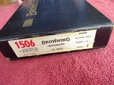 BROWNING SEMI-AUTO 22 GRADE 1 BELGIUM NEW IN THE BOX - 2 of 11