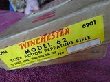 WINCHESTER MODEL 62-A NEW IN ITS ORIGINAL BOX - 2 of 15