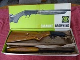 FABRIQUE NATIONALE BROWNING 22 CARBINE - NEAR NEW IN THE BOX - 1 of 15
