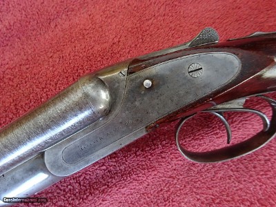 LEFEVER G GRADE 16 GAUGE DAMASCUS - SCARCE GUN