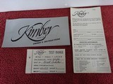 KIMBER MODEL 82 CLASSIC NEW IN THE ORIGINAL BOX - 3 of 8