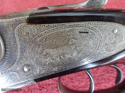 L C SMITH, HUNTER ARMS, CROWN GRADE - GORGEOUS ENGRAVING