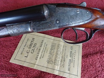 L C SMITH, HUNTER ARMS, SPECIALTY GRADE 20 GAUGE - 100% ORIGINAL FINISH