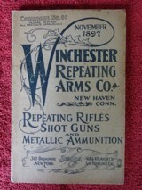 WINCHESTER 1897 ORIGINAL ANNUAL CATALOG - SUPERB - 1 of 8