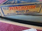 WINCHESTER MODEL 67-A - NEW IN ORIGINAL PICTURE BOX - 2 of 10