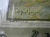MARBLES ARMS & MFG. CO. GLADSTONE MICH. ORIGINAL CALENDAR 1923 - PHILIP R GOODWIN - EXTREMELY RARE - 5 of 9