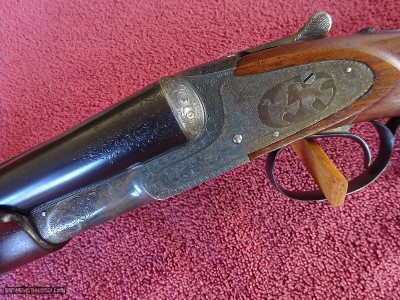L C SMITH, HUNTER ARMS, MONOGRAM GRAGE 12 GAUGE - GORGEOUS
