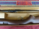 WINCHESTER MODEL 74 22 LONG RIFLE NEW IN ITS ORIGINAL BOX - 4 of 10
