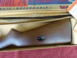 WINCHESTER MODEL 74 22 LONG RIFLE NEW IN ITS ORIGINAL BOX - 3 of 10