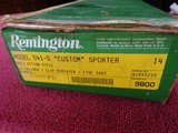 REMINGTON MODEL 541-S CUSTOM SPORTER - IN ORIGINAL BOX - 1 of 15