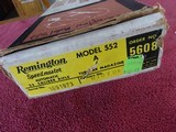 REMINGTON MODEL 552 - NEW IN THE ORIGINAL BOX - POSSIBLY UNFIRED - 3 of 15