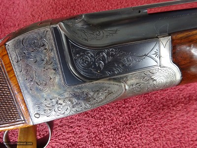A H FOX, PHIL., J GRADE SINGLE BARREL TRAP GUN - 100% ORIGINAL CONDITION