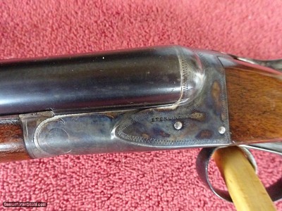 A H FOX, PHIL., STERLINGWORTH 16 GAUGE - GREAT ORIGINAL CASE COLOR