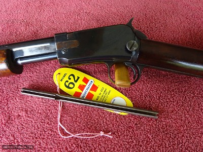 WINCHESTER MODEL 62-A GALLERY GUN WITH EXTRAS