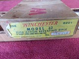 WINCHESTER MODEL 62-A NEW IN ITS ORIGINAL SERIAL NUMBERED BOX - 2 of 11