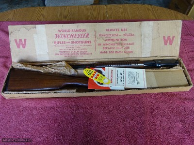 WINCHESTER MODEL 62-A NEW IN ITS ORIGINAL SERIAL NUMBERED BOX