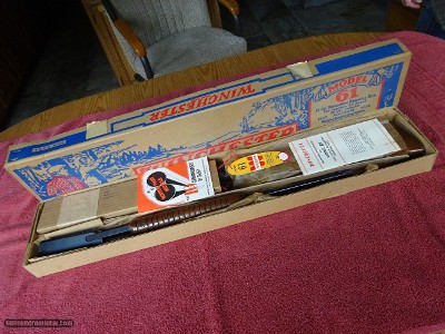 WINCHESTER MODEL 61 - NEW IN ITS ORIGINAL PICTURE BOX
