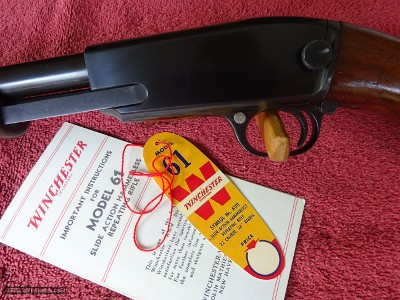 WINCHESTER MODEL 61 - OUTSTANDING ORIGINAL CONDITION