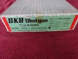 SKB MODEL 500 28 GAUGE OVER/UNDER NEW IN THE BOX - 2 of 15