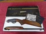 BROWNING BELGIAN GRADE ONE 22 SEMI-AUTO - NEW IN ITS ORIGINAL BOX