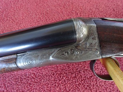 A H FOX A GRADE 16 GAUGE - WITH INTERESTING LETTER