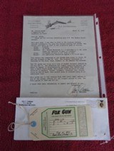 A H FOX A GRADE 16 GAUGE - WITH INTERESTING LETTER - 15 of 15