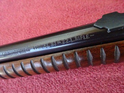 WINCHESTER MODEL 61 LONG RIFLE ONLY - ROUND BARREL - RARE GUN - Image 9 of 14