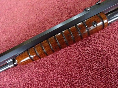 REMINGTON MODEL 12-C - RARE STRAIGHT STOCK, OUTSTANDING ORIGINAL CONDITION - Image 2 of 14