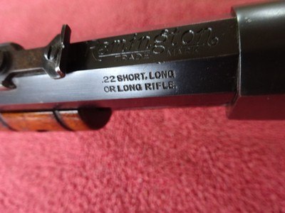 REMINGTON MODEL 12-C - RARE STRAIGHT STOCK, OUTSTANDING ORIGINAL CONDITION - Image 8 of 14