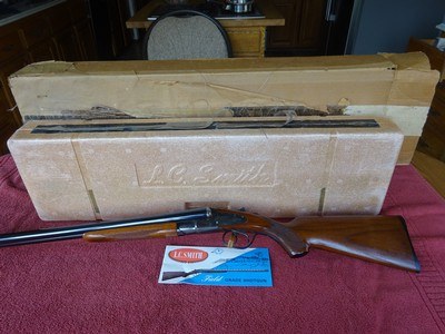 L C SMITH FIELD GRADE 12 GAUGE NEW IN ORIGINAL BOX - Image 1 of 14
