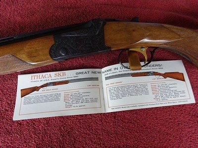 ITHACA-SKB MODEL 500 O/U 20 GAUGE LIKE NEW - Image 1 of 15