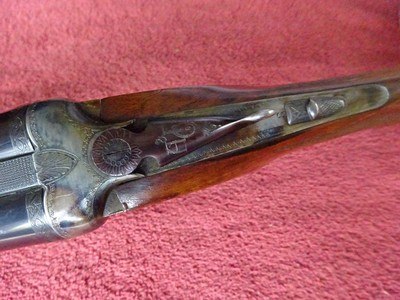 ABERCROMBIE & FITCH - ANTONIO ZOLI SIDE BY SIDE 20 GAUGE OUTSTANDING ORIGINAL CONDITION - Image 8 of 15
