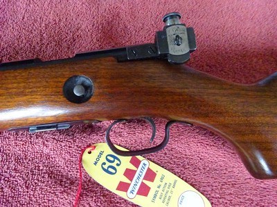 WINCHESTER MODEL 69-A TARGET 22 LONG RIFLE ONLY OUTSTANDING ORIGINAL CONDITION - Image 1 of 15